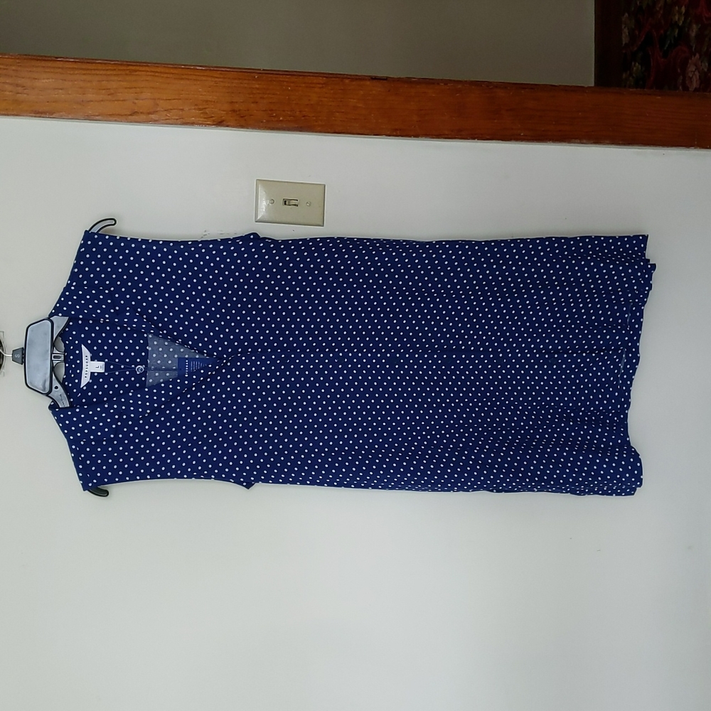 Pop Sugar Blue Polka Dot Dress